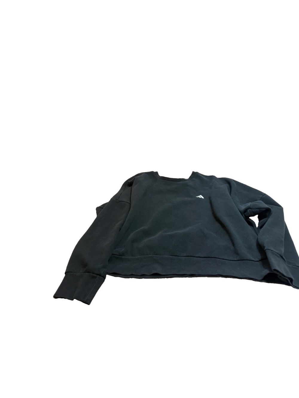 Adidas Women’s Black/White Crewneck Sweatshirt! 1X